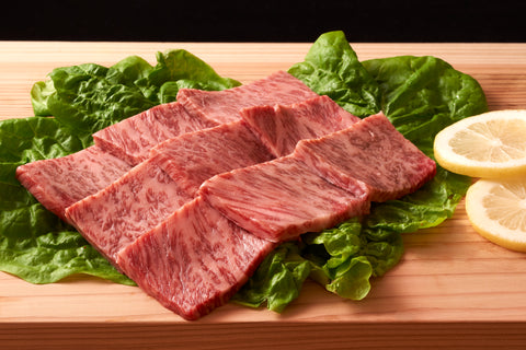 黒毛和牛ロース焼肉 4人前 800g